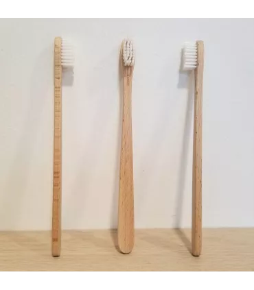 Brosse à dents en hêtre suisse
