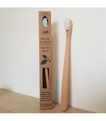Brosse à dents (vrac) en hêtre suisse